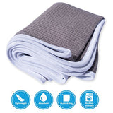 Fitness Gym Towels (2 Pack) for Workout, Sports and Exercise - Soft, Lightweight, Absorbent, Quick-drying, Odor-free, Machine-washable