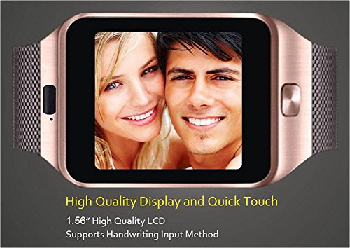 Padgene DZ09 Bluetooth Smart Watch with Camera for Samsung S5 / Note 2 / 3 / 4, Nexus 6, Htc, Sony and Other Android Smartphones