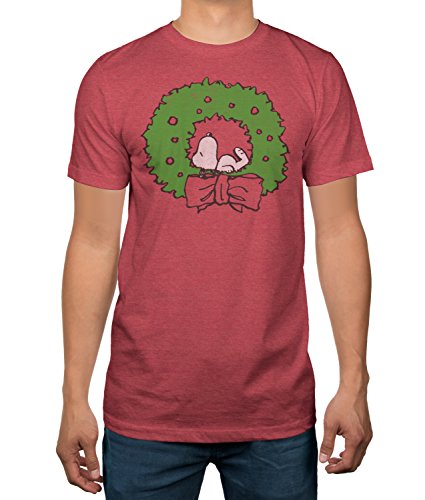 Peanuts Snoopy Holiday Christmas Adult T-shirt