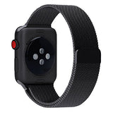 Lelong for Apple Watch Band 38mm 42mm,Milanese Loop Fully Magnetic Clasp Stainless Steel Mesh iWatch Band for Apple Watch Series 3 Series 2 Series 1 Sport & Edition
