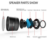 NUBWO Portable Bluetooth Speaker with Mic/Speakerphone,AUX Line,Memory Card Playback Smartphones for Apple/Android Phone