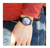 Tonnier Watches Resin Super Soft Band Student Watches for Teenagers Young Girls Starry