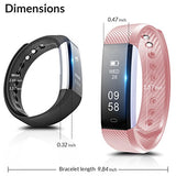 Fitness Tracker, Coffea C2 Activity Wristband : Bluetooth Wireless Smart Bracelet, Waterproof Pedometer Activity Tracker Watch with Replacement Band for IOS & Android Smartphone