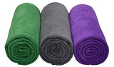 HOPESHINE Microfiber Gym Towels Fast Drying Sports Towel 3-Pack 16inch X 32inch