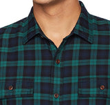 Goodthreads Men’s Standard-Fit Plaid Twill Shirt