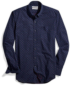 Goodthreads Men's Slim-Fit Long-Sleeve Dobby Shirt