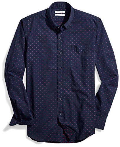 Goodthreads Men's Slim-Fit Long-Sleeve Dobby Shirt