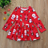 Fabal Baby Girls Cartoon Princess Party Dress Christmas Outfits Clothes