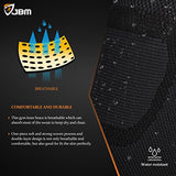 JBM Adult GYM Knee Braces Support Compression Sleeve Patella Wrap Band Knee Stabilizer Safe Pain Relief for Weightlifting Power Lifting Fitness Exercise Badminton Running Climbing Cycling Biking