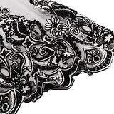 KILLREAL Women's Vintage Sleeveless Floral Organza Cocktail Homecoming Dress