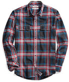 Goodthreads Men’s Standard-Fit Plaid Twill Shirt