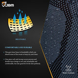JBM Adult GYM Knee Braces Support Compression Sleeve Patella Wrap Band Knee Stabilizer Safe Pain Relief for Weightlifting Power Lifting Fitness Exercise Badminton Running Climbing Cycling Biking