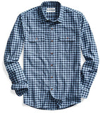 Goodthreads Men’s Standard-Fit Plaid Twill Shirt