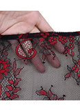 VfEmage Women Sexy Embroidered Floral Lace Party Cocktail Evening Dress