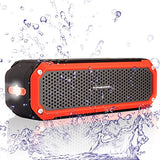 Topmaxions 111 Portable Bluetooth 4.0 Speakers,Mini Wireless Outdoor and Shower Waterproof Sport Speaker Minidisc Players with 5-10 Hour Rechargeable Battery Life,Pairs with All Bluetooth Devices,Blue