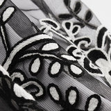 KILLREAL Women's Vintage Sleeveless Floral Organza Cocktail Homecoming Dress