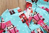 Fabal Baby Girls Cartoon Princess Party Dress Christmas Outfits Clothes